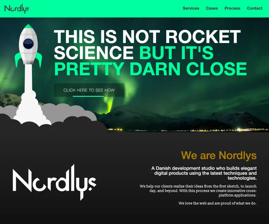 Nordlys.io website